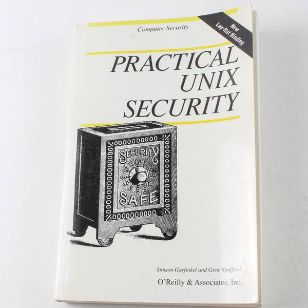 Practical UNIX Security by Spafford & Garfinkel 1991 Paperback - Good Cond.