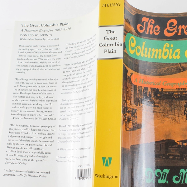 The Great Columbia Plain by D.W. Meinig 1995 Historical Geography Book, Good