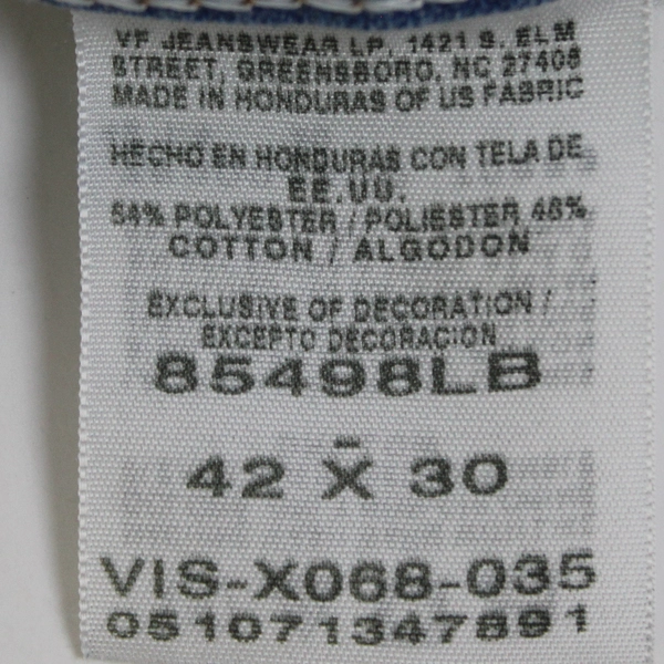 Wrangler Men's Jeans 42 x 30 Flex Fit Waist Cotton Stretch Blend