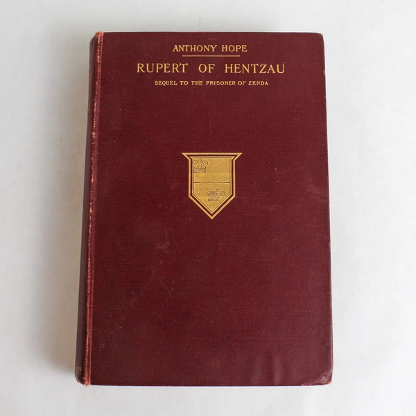 Antique Collectible Book Rupert Of Hentzau by Anthony Hope 1898 Hardcover