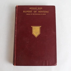 Antique Collectible Book Rupert Of Hentzau by Anthony Hope 1898 Hardcover