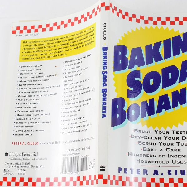 Baking Soda Bonanza by Peter A. Ciullo 1995 Paperback - Household Uses Guide