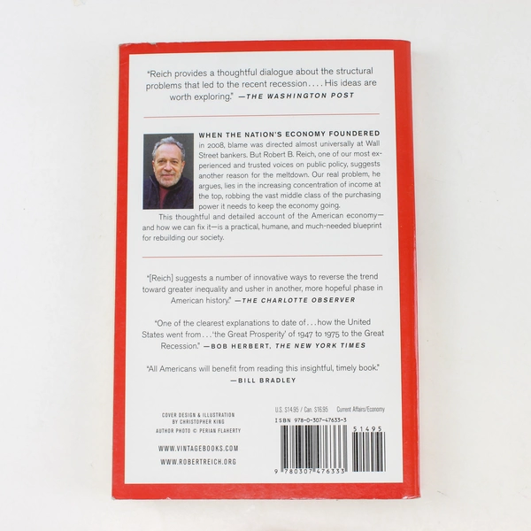 Aftershock The Next Economy and America's Future Reich 2011 Paperback