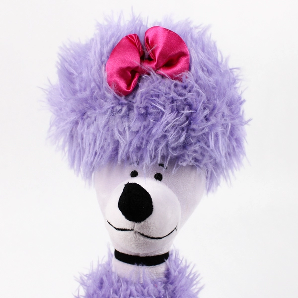 Cleo Purple Poodle Dog Clifford's Friend Kohl's Cares Plush 12" Stuffed Animal