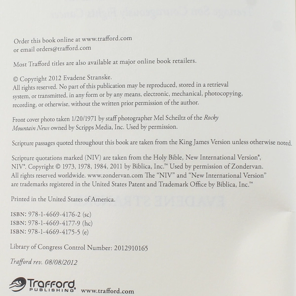 Don't Call Me Poor by Evadene Stranske 2012 Trafford Paperback - Good Cond.