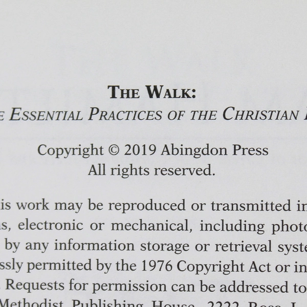 The Walk by Adam Hamilton HC 2019 | Five Essential Practices Christian Life