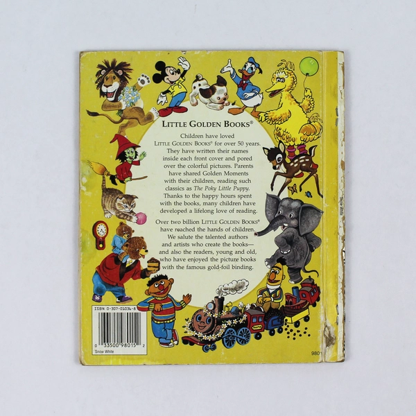 Vintage 1984 Walt Disney's Snow White Golden Book - Collectible, Pre-owned