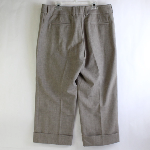 Rafaella Women's Capri Pants Gray Stretch Size 10
