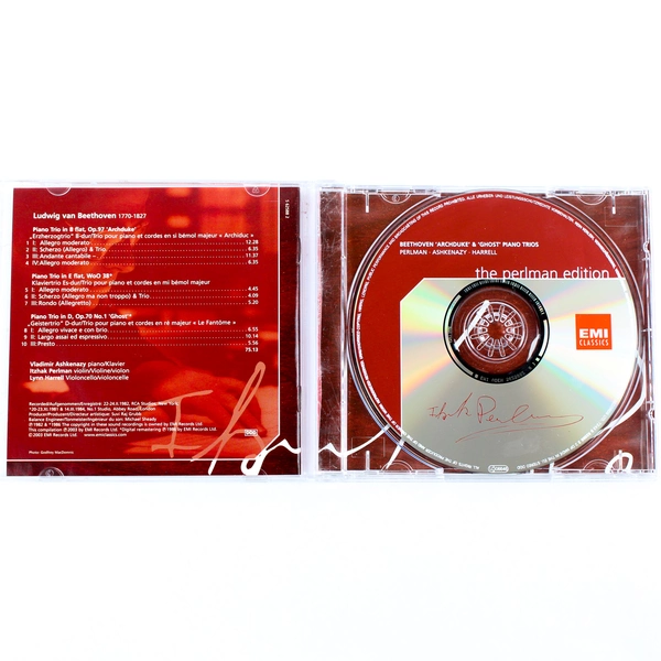 The Perlman Edition Perlman Ashkenazy & Harrell EMI Classics 2003
