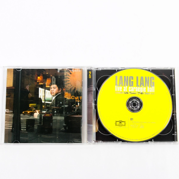 Lang Lang Live at Carnegie Hall 2 Disc Set 2004 Deutsche Grammophon