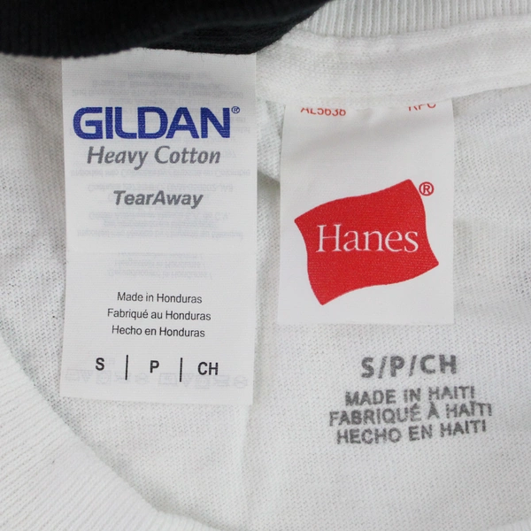 Lot of 2 Linfield Women's Size S Graphic T-Shirts Black & White