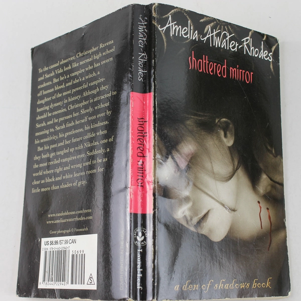 Shattered Mirror by Amelia Atwater-Rhodes 2001 Paperback - Good Condition