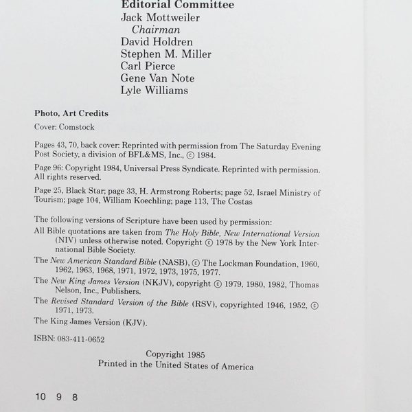 No Easy Answers by Stephen M. Miller - Dialog Series Paperback 1985