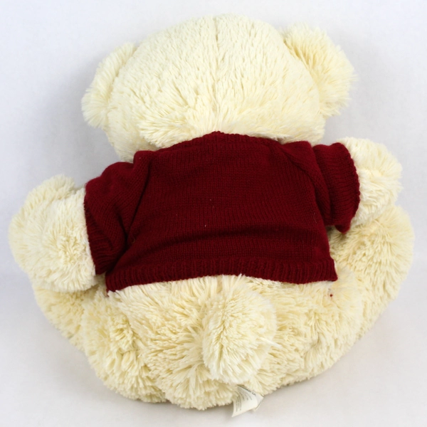 Best Made Toys Cream Colored Stuffed Bear With Snowflake Sweater 14"