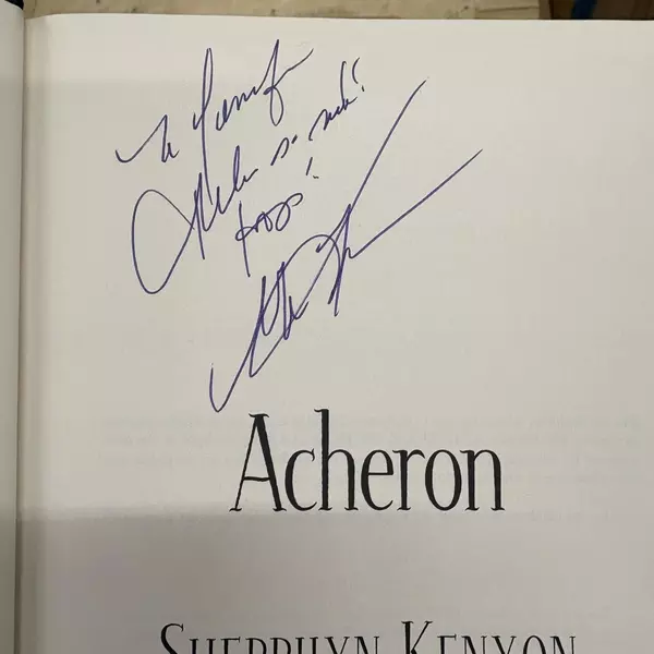 Dark-Hunter Series Book 12 Acheron Sherrilyn Kenyon 2008 Signed First Edition HC