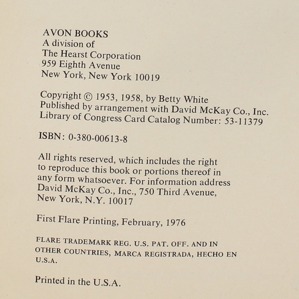 Betty White's Dancing Made Easy 1976 Paperback