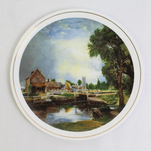 Royal Worcester Spode Hammersley Farm Scene Collector Plate