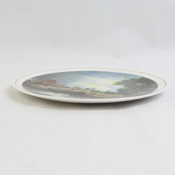 Royal Worcester Spode Hammersley Farm Scene Collector Plate