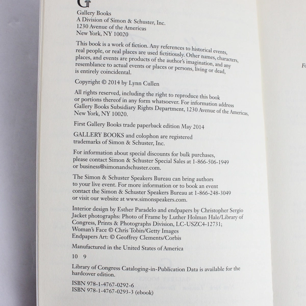 Mrs. Poe by Lynn Cullen 2014 Paperback Edition - Pre-Owned, Worn Binding