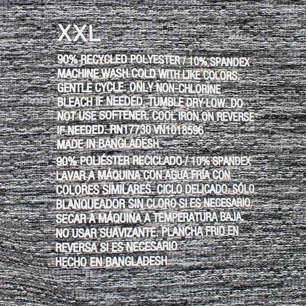 All In Motion Gray Short Sleeve T-Shirt Activewear Men's Size 2XL