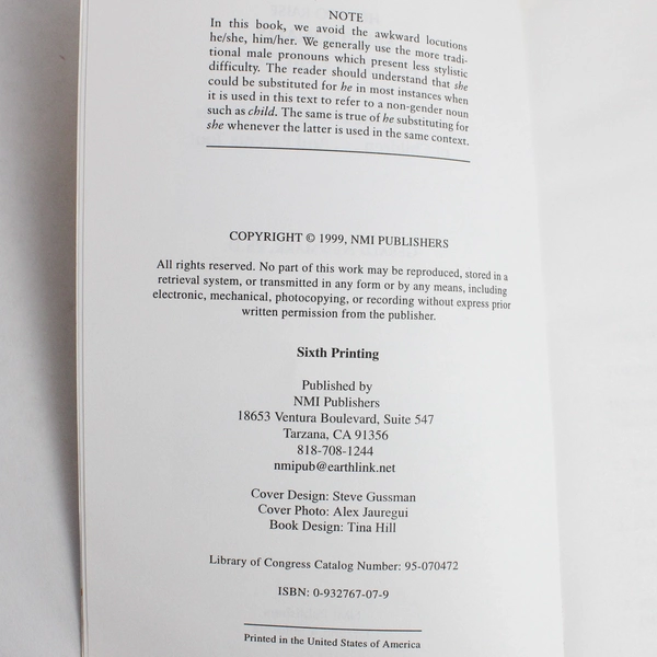 How to Raise Emotionally Healthy Children by Gerald Newmark 1999 PB