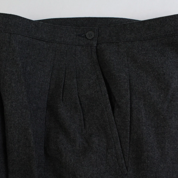 Vintage H.W. LTD. Gray Pleated Wool Dress Pants Women's Size 12