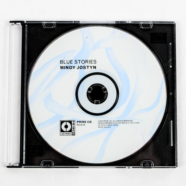 Music CD Blue Stories by Mindy Jostyn 2002 Prime CD