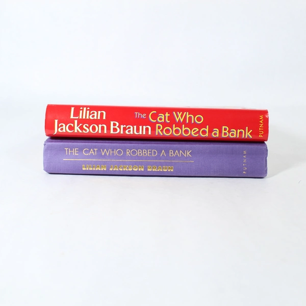 The Cat Who Robbed a Bank by Lilian Jackson Braun 1999 Hardcover - Pre-owned
