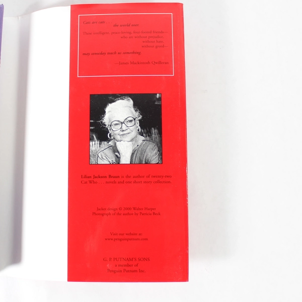 The Cat Who Robbed a Bank by Lilian Jackson Braun 1999 Hardcover - Pre-owned