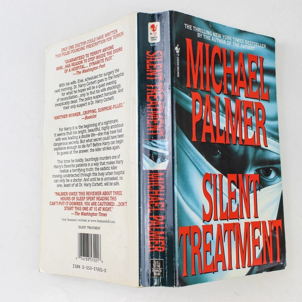 Silent Treatment Michael Palmer 1996 Paperback