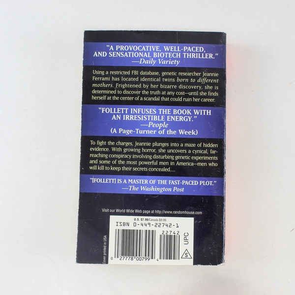 The Third Twin by Ken Follett 1997 Paperback