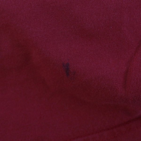 Eddie Baur Ebtek Sleeveless T Shirt Red 100% Cotton Men's Size XL Flawed