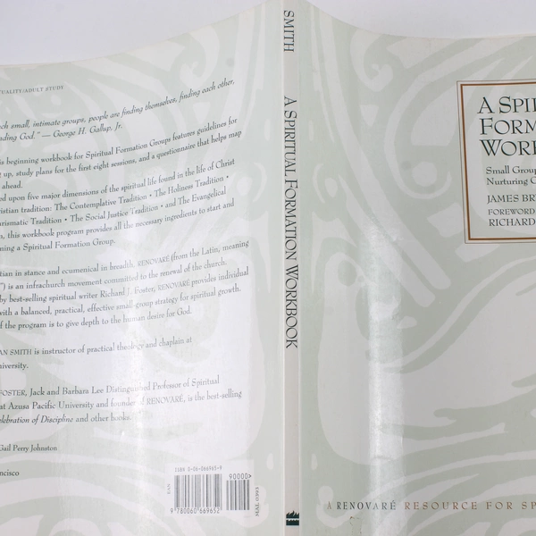 Spiritual Formation Workbook by Foster & Smith - Pre-owned Christian Guide