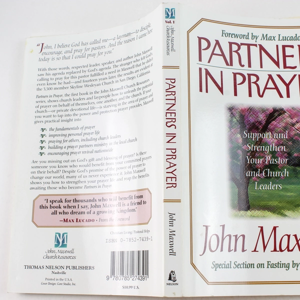 Partners in Prayer John Maxwell 1996 Paperback Thomas Nelson Publishers