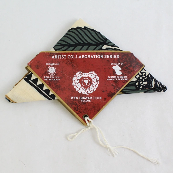 Bandits Bandanas Guayaki Yerba Mate 21" x 21" Cotton Scarf 2021