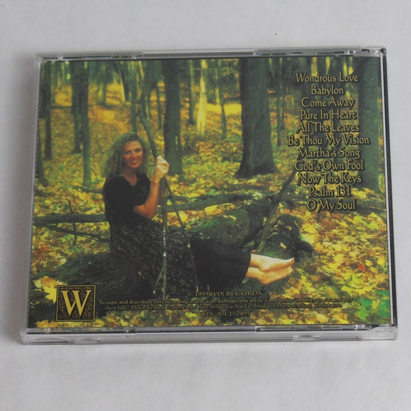 Harp & Willow by Amy Shreve CD 1995 Wix Records - Good Condition, Untested