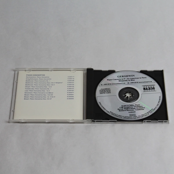 Gershwin Piano Concerto in F CD 1989 Naxos Various Artists Jazz Classical Music