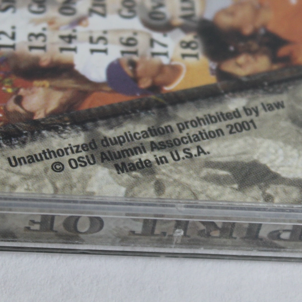 Spirit Of OSU 2001 Music CD - Oregon State University Alumni Association