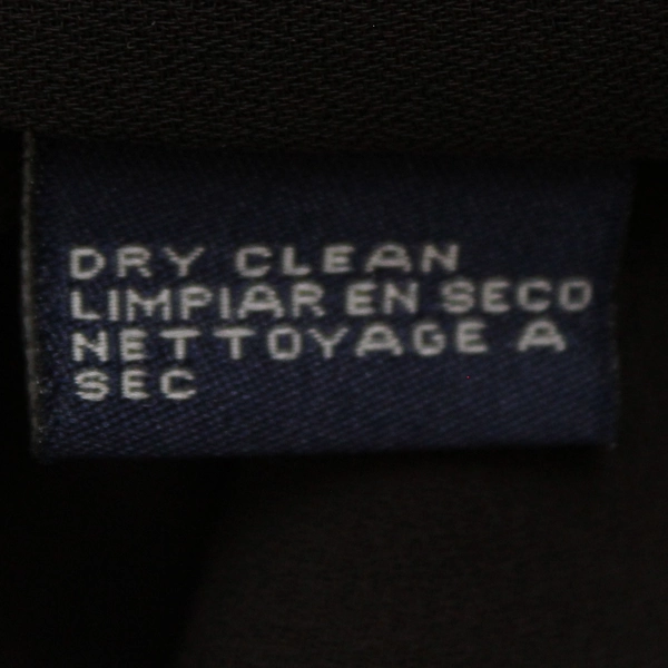 Anne Klein Silk Knee Length Flare Skirt Brown Women's 10 Petite