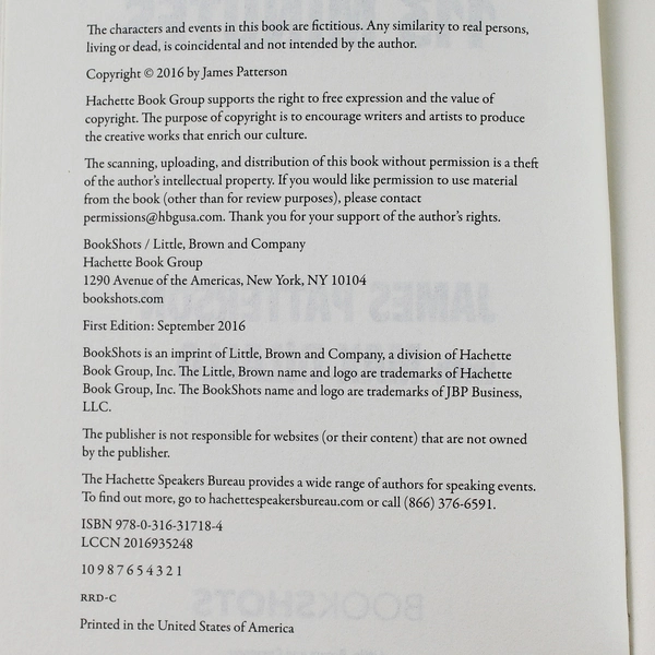 113 Minutes James Patterson 2016 Paperback