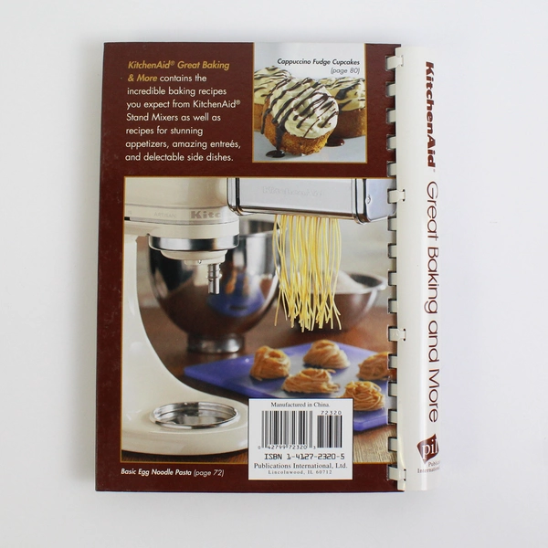 Kitchen Aid Great Baking and More 2005 Hardcover Spiral Bound