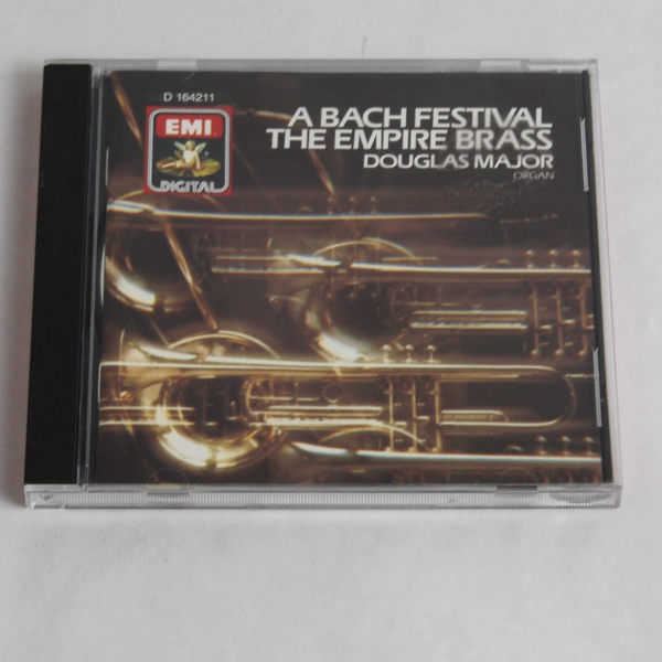 A Bach Festival for Brass & Organ CD 1986 Angel Records - Pre-Owned