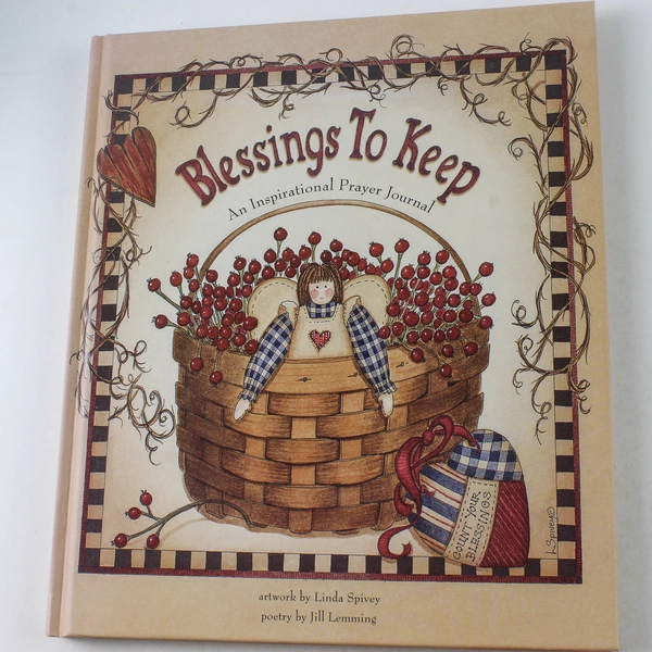 Blessings to Keep Journal by Jill Lemming 2000 - Good Condition