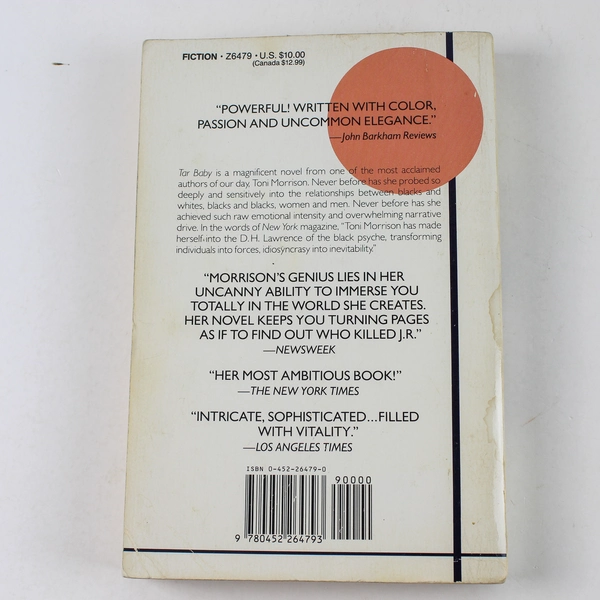 Tar Baby by Toni Morrison 1982 Paperback