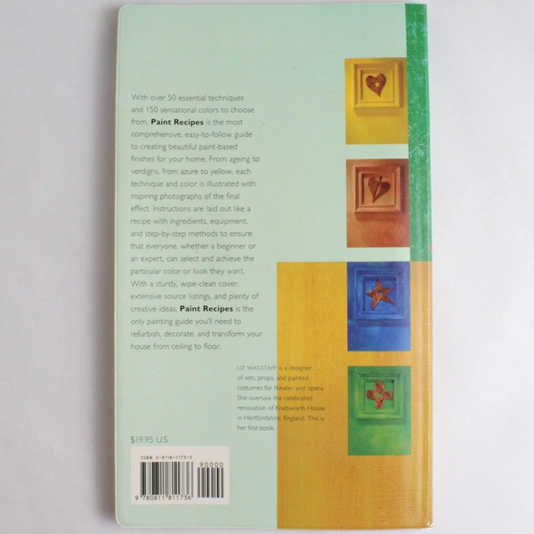Paint Recipes: Step-by-Step Guide to Colors & Finishes 1996 Softcover Book