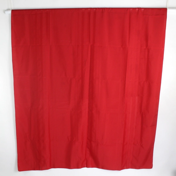 Unbranded Solid Red Rectangular Tablecloth 60" x 100"