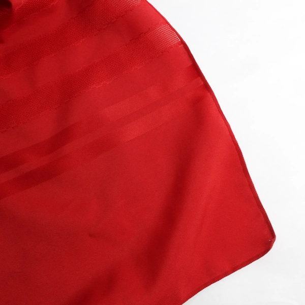 Unbranded Solid Red Rectangular Tablecloth 60" x 100"