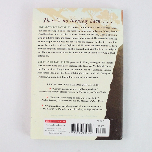 The Journey of Little Charlie Paperback Book By Christopher Paul Curtis