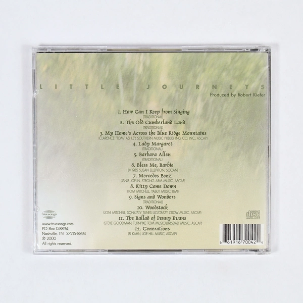 Carol Ponder Little Journeys A Capella Ballads Folk Songs CD 2000 Sealed