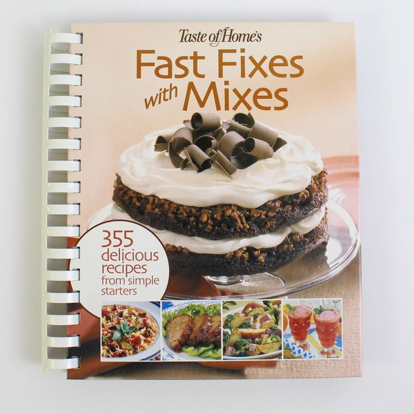 Taste of Home's Fast Fixes with Mixes 2006 Hardcover Spiral Bound